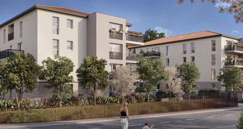 Achat / Vente programme immobilier neuf Jassans-Riottier quartier résidentiel proche bus et centre (01480) - Réf. 13738