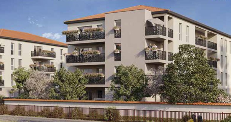 Achat / Vente programme immobilier neuf Jassans-Riottier quartier résidentiel proche bus et centre (01480) - Réf. 13738