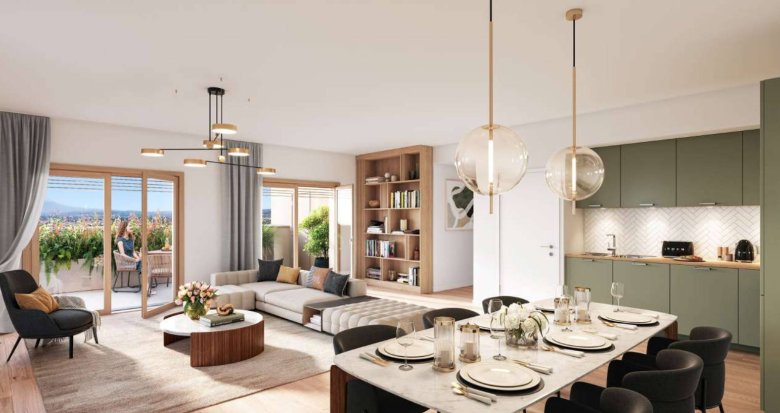 Achat / Vente programme immobilier neuf La Motte-Servolex eco hameau des Granges sur les hauteurs (73290) - Réf. 12436