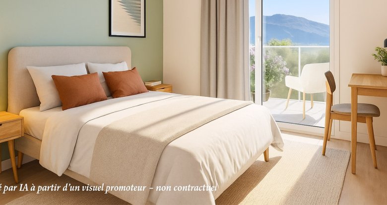 Achat / Vente programme immobilier neuf La Ravoire vues dégagées sur les massifs (73490) - Réf. 13564