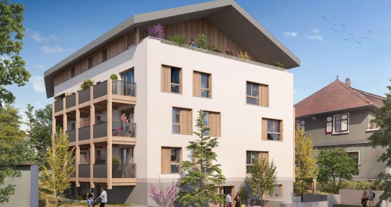 Achat / Vente programme immobilier neuf La Roche-sur-Foron face à la gare SNCF (74800) - Réf. 13773