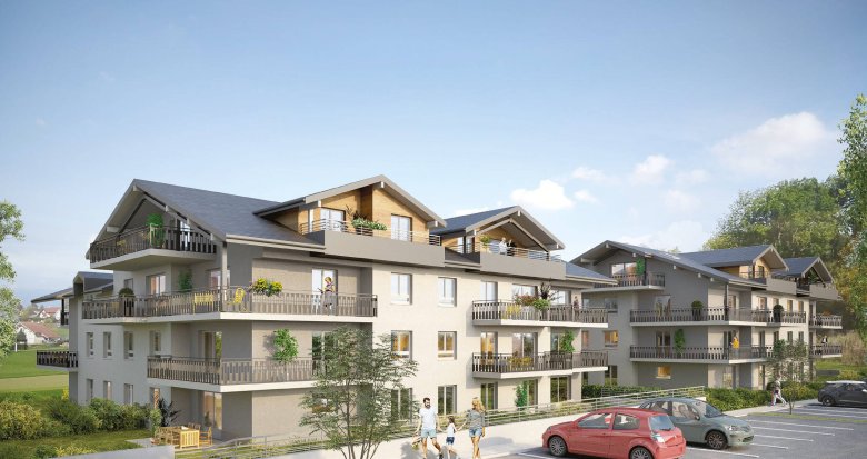 Achat / Vente programme immobilier neuf Lyaud au cœur d’un écrin de nature (74200) - Réf. 7025