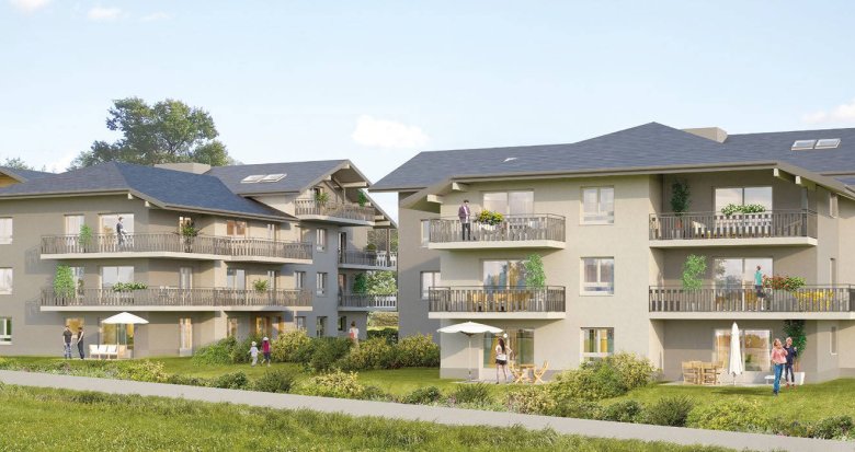 Achat / Vente programme immobilier neuf Lyaud au cœur d’un écrin de nature (74200) - Réf. 7025