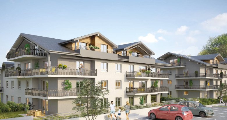 Achat / Vente programme immobilier neuf Lyaud au cœur d’un écrin de nature (74200) - Réf. 7025