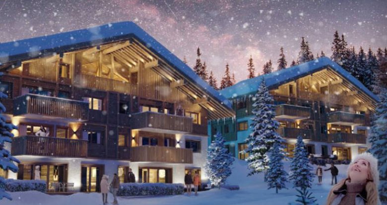 Achat / Vente programme immobilier neuf Megève au cœur des montagnes savoyardes (74120) - Réf. 4416