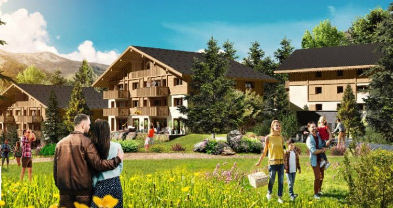 Achat / Vente programme immobilier neuf Megève au cœur des montagnes savoyardes (74120) - Réf. 4416