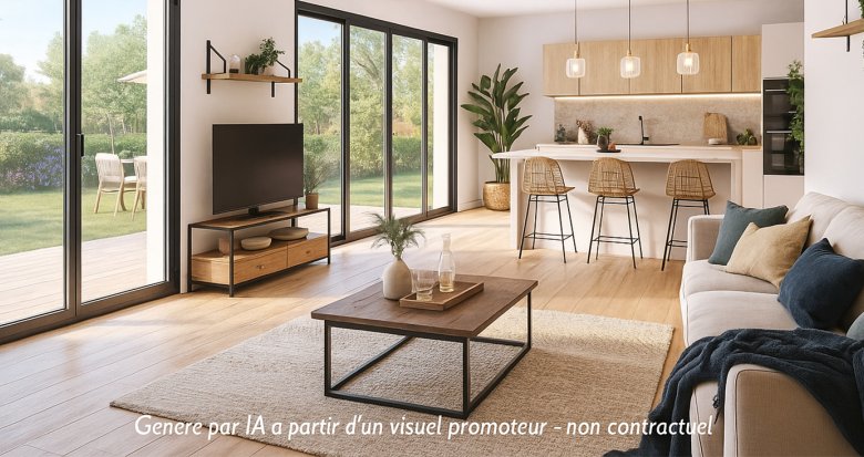 Achat / Vente programme immobilier neuf Niévroz maisons neuves à 8 min à vélo du Lac des Pyes (01120) - Réf. 13489