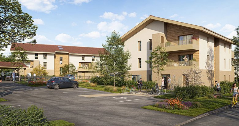 Achat / Vente programme immobilier neuf Prévessin-Moëns à 15 min du lac Léman (01280) - Réf. 13864