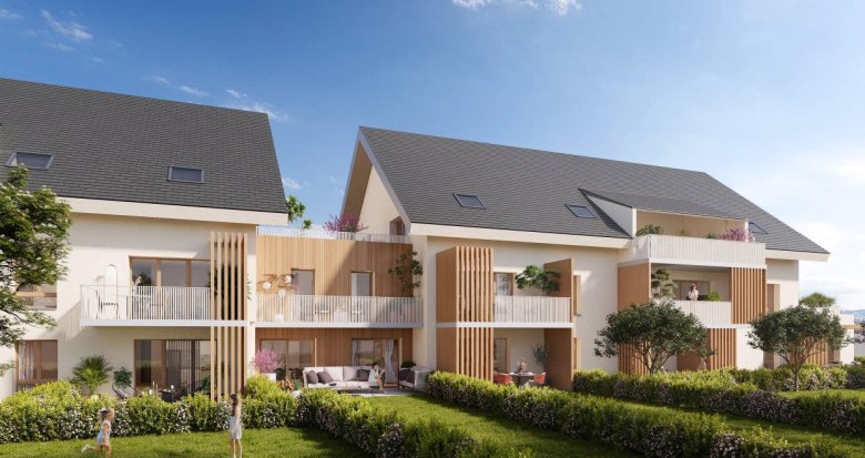 Achat / Vente programme immobilier neuf Rumilly à mi-chemin entre le lac d’Annecy et du Bourget (74150) - Réf. 13395