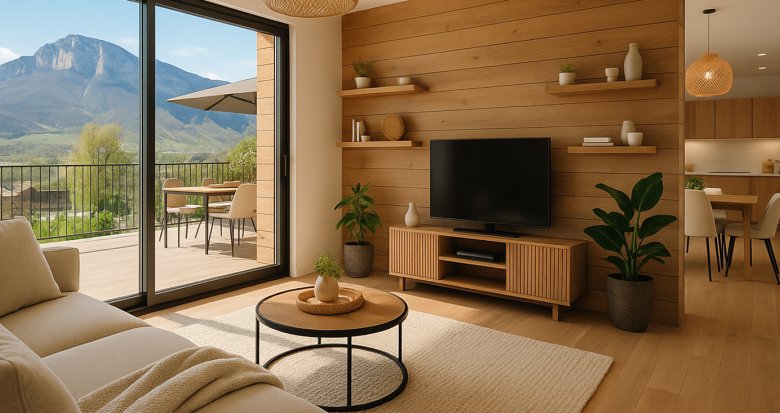 Achat / Vente programme immobilier neuf Saint-Alban-Leysse quartier résidentiel au pied des Bauges (73230) - Réf. 13693