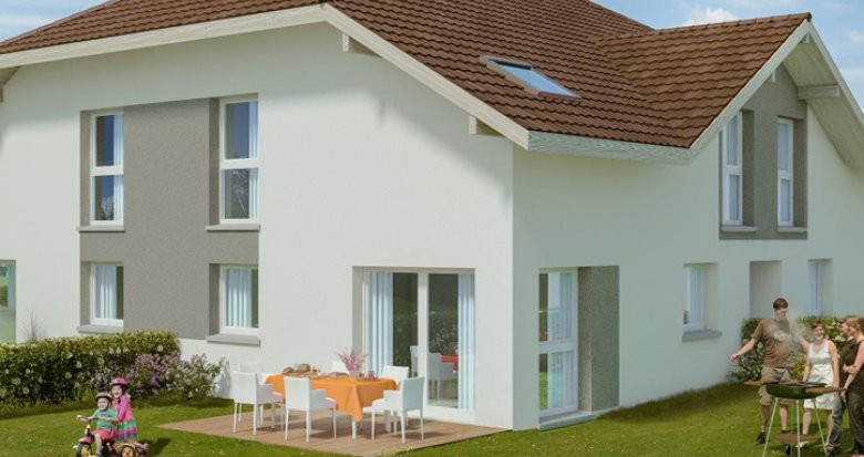 Achat / Vente programme immobilier neuf Saint-Blaise à flanc de Salève (74350) - Réf. 130