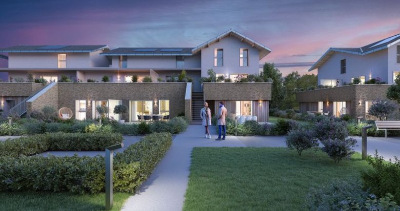 Achat / Vente programme immobilier neuf Saint-Félix au cœur du village (74540) - Réf. 8188