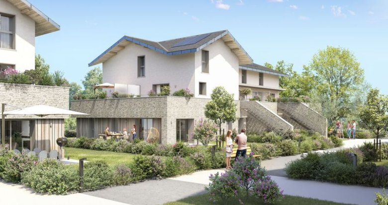 Achat / Vente programme immobilier neuf Saint-Félix au cœur du village (74540) - Réf. 8188