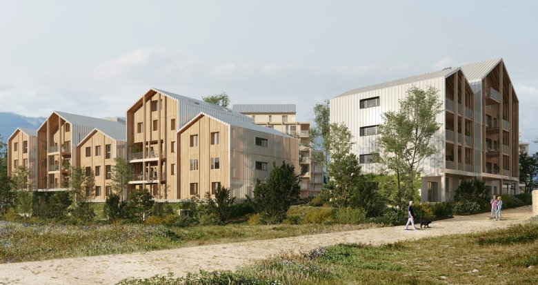 Achat / Vente programme immobilier neuf Saint-Julien-en-Genevois centre à 850m de la gare (74160) - Réf. 12886