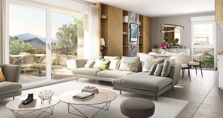 Achat / Vente programme immobilier neuf Saint-Pierre-en-Faucigny secteur Toisinges proche Bonneville (74800) - Réf. 8662