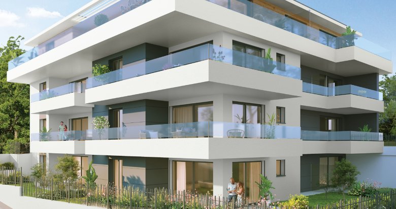 Achat / Vente programme immobilier neuf Thonon-les-Bains à 15 min à pied de la gare et du cœur de ville (74200) - Réf. 13146