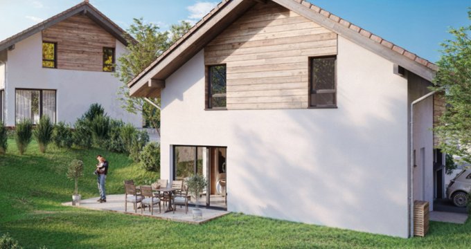 Achat / Vente programme immobilier neuf Vallières-sur-Fier à 8 min de Rumilly (74150) - Réf. 12639