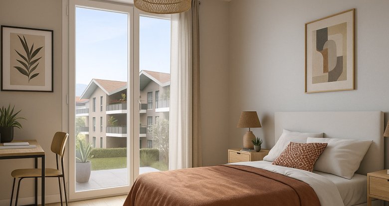Achat / Vente programme immobilier neuf Allinges sur les hauteurs des rives du Léman (74200) - Réf. 13657