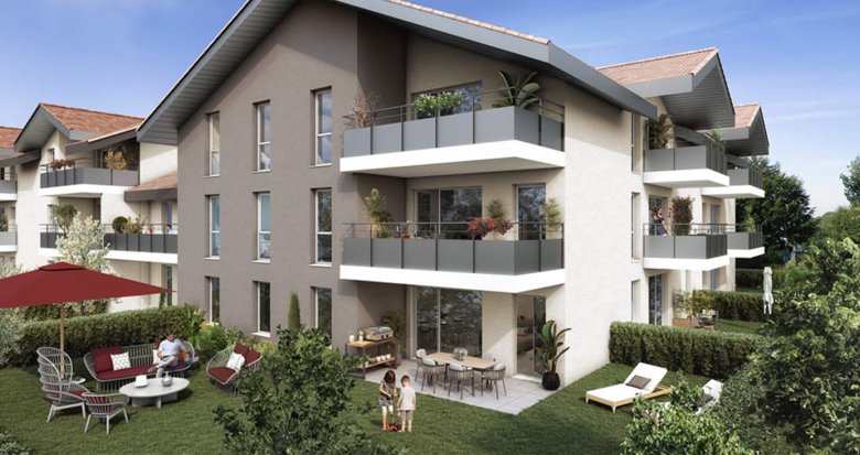Achat / Vente programme immobilier neuf Allinges sur les hauteurs des rives du Léman (74200) - Réf. 13657