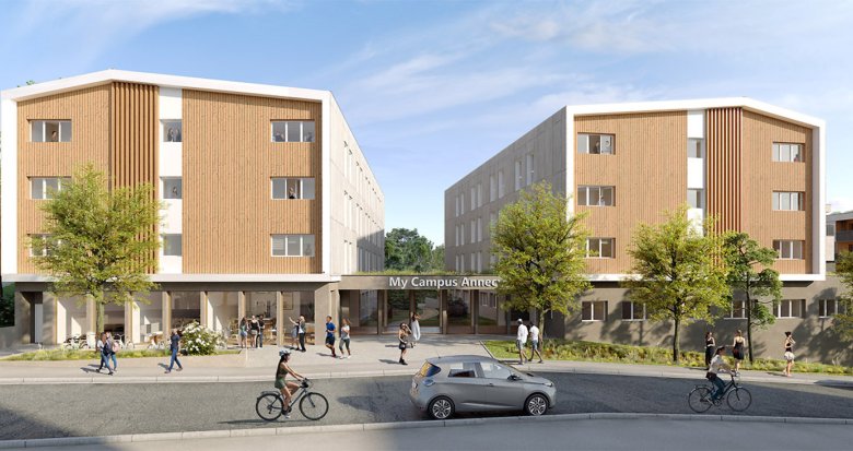 Achat / Vente programme immobilier neuf Annecy résidence étudiante au cœur des Alpes (74000) - Réf. 13538