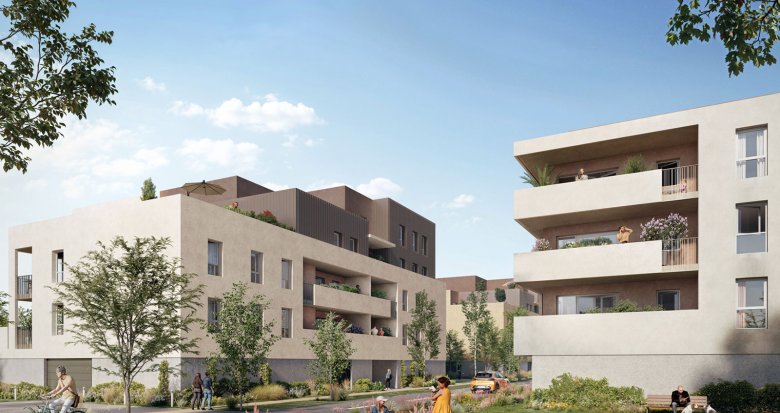 Achat / Vente programme immobilier neuf Bourg-en-Bresse secteur résidentiel proche centre et gare (01000) - Réf. 13387