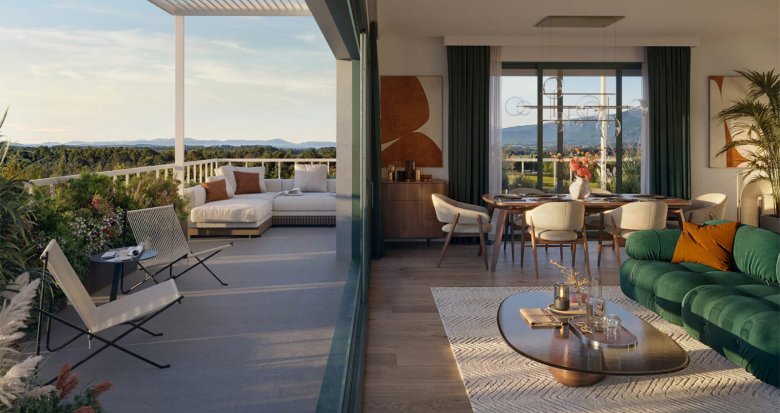 Achat / Vente programme immobilier neuf Ferney-Voltaire à 25 min du centre de Genève (01210) - Réf. 13065