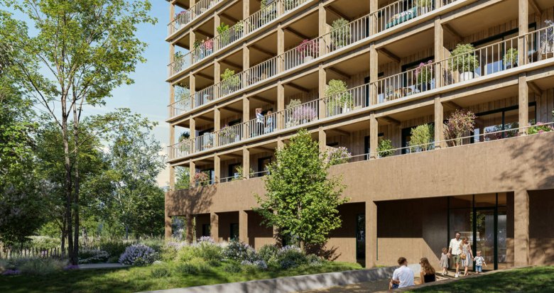 Achat / Vente programme immobilier neuf Ferney-Voltaire à 25 min du centre de Genève (01210) - Réf. 13065