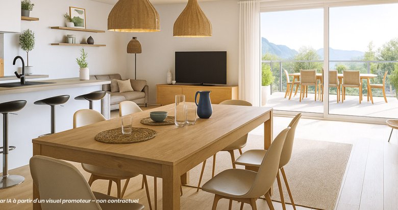 Achat / Vente programme immobilier neuf La Ravoire à 50m du centre et ses commerces (73490) - Réf. 13618