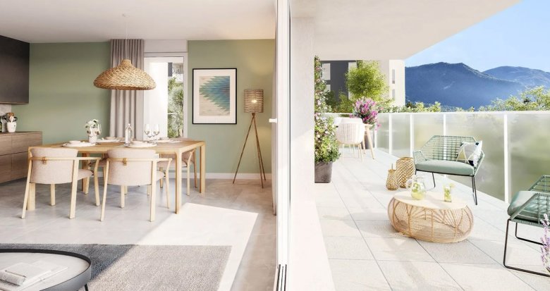 Achat / Vente programme immobilier neuf La Ravoire vues dégagées sur les massifs (73490) - Réf. 13564