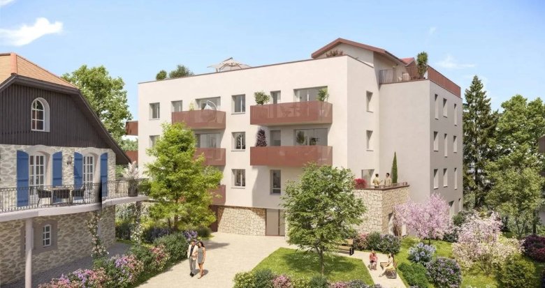 Achat / Vente programme immobilier neuf La Roche-sur-Foron au pied du massif des Bornes (74800) - Réf. 12521
