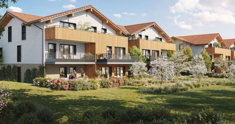 Achat / Vente programme immobilier neuf Marignier à 5 minutes de la gare (74970) - Réf. 13614