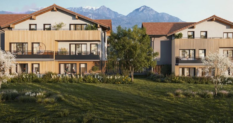 Achat / Vente programme immobilier neuf Marignier à 5 minutes de la gare (74970) - Réf. 13614