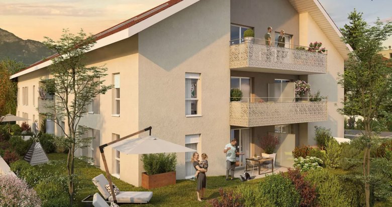 Achat / Vente programme immobilier neuf Marnaz à 40 minutes de Chamonix (74460) - Réf. 13713