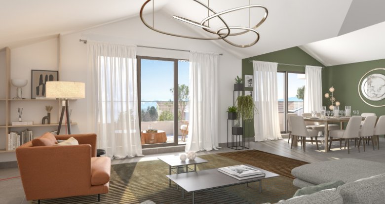 Achat / Vente programme immobilier neuf Ornex à 20 min de Genève (01210) - Réf. 12988