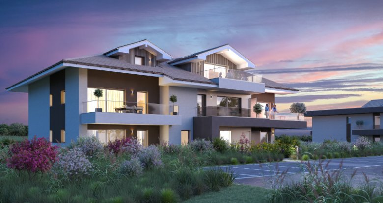 Achat / Vente programme immobilier neuf Ornex à 20 min de Genève (01210) - Réf. 12988