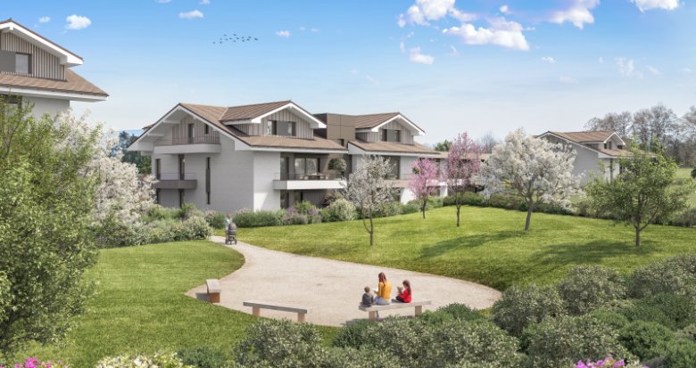 Achat / Vente programme immobilier neuf Ornex à 20 min de Genève (01210) - Réf. 12988