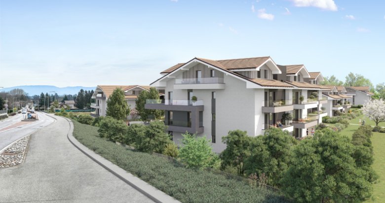 Achat / Vente programme immobilier neuf Ornex à 20 min de Genève (01210) - Réf. 12988