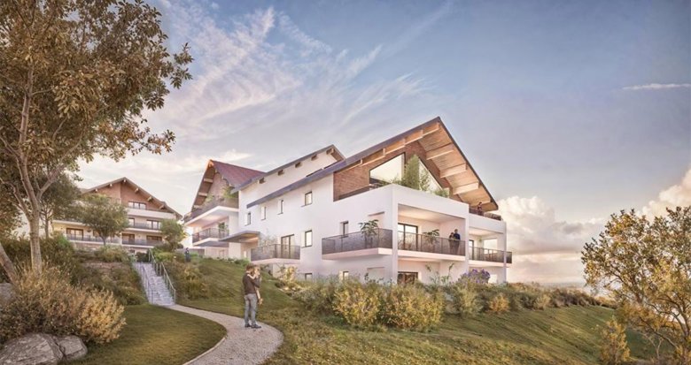 Achat / Vente programme immobilier neuf Poisy à quelques minutes du centre d’Annecy (74330) - Réf. 12933