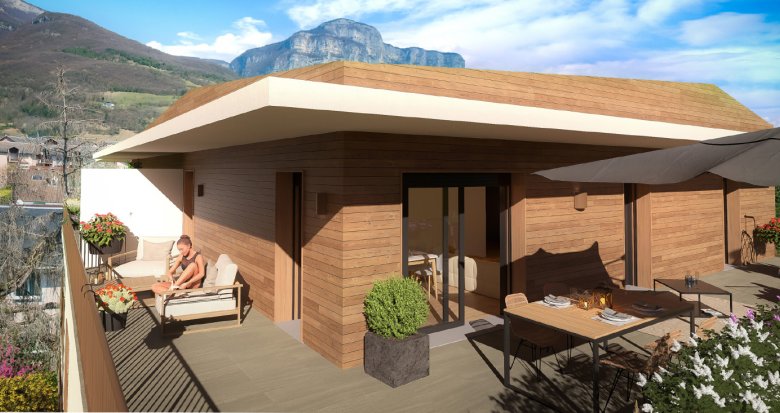 Achat / Vente programme immobilier neuf Saint-Alban-Leysse quartier résidentiel au pied des Bauges (73230) - Réf. 13693